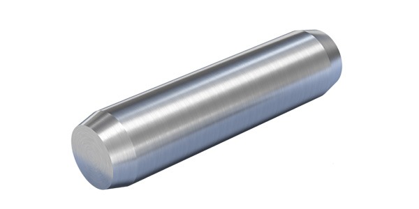 DIN EN ISO 8734 Parallella stift, cylindriska stift, rostfritt stål (Dowel Pins) Fästmedel