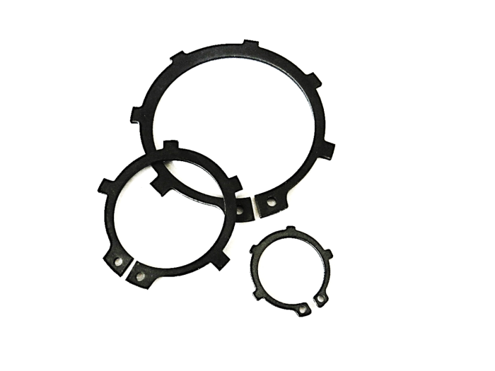 Bibehålla ringar med luggar för axlar DIN 983 DIN 471 GB /T 894 Non Threaded Automotive Fastener
